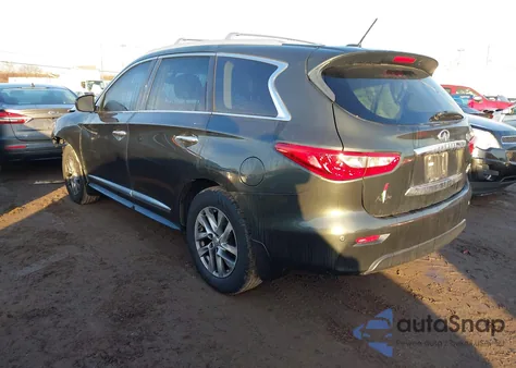2013 Infiniti Jx35 z USA, uszkodzony, nr VIN 5N1AL0MM8DC349285